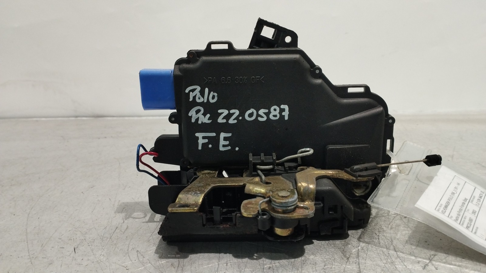 Cierre Puerta Delatera Izq. VOLKSWAGEN POLO (9N_) | 01 - 14 Imagem-0