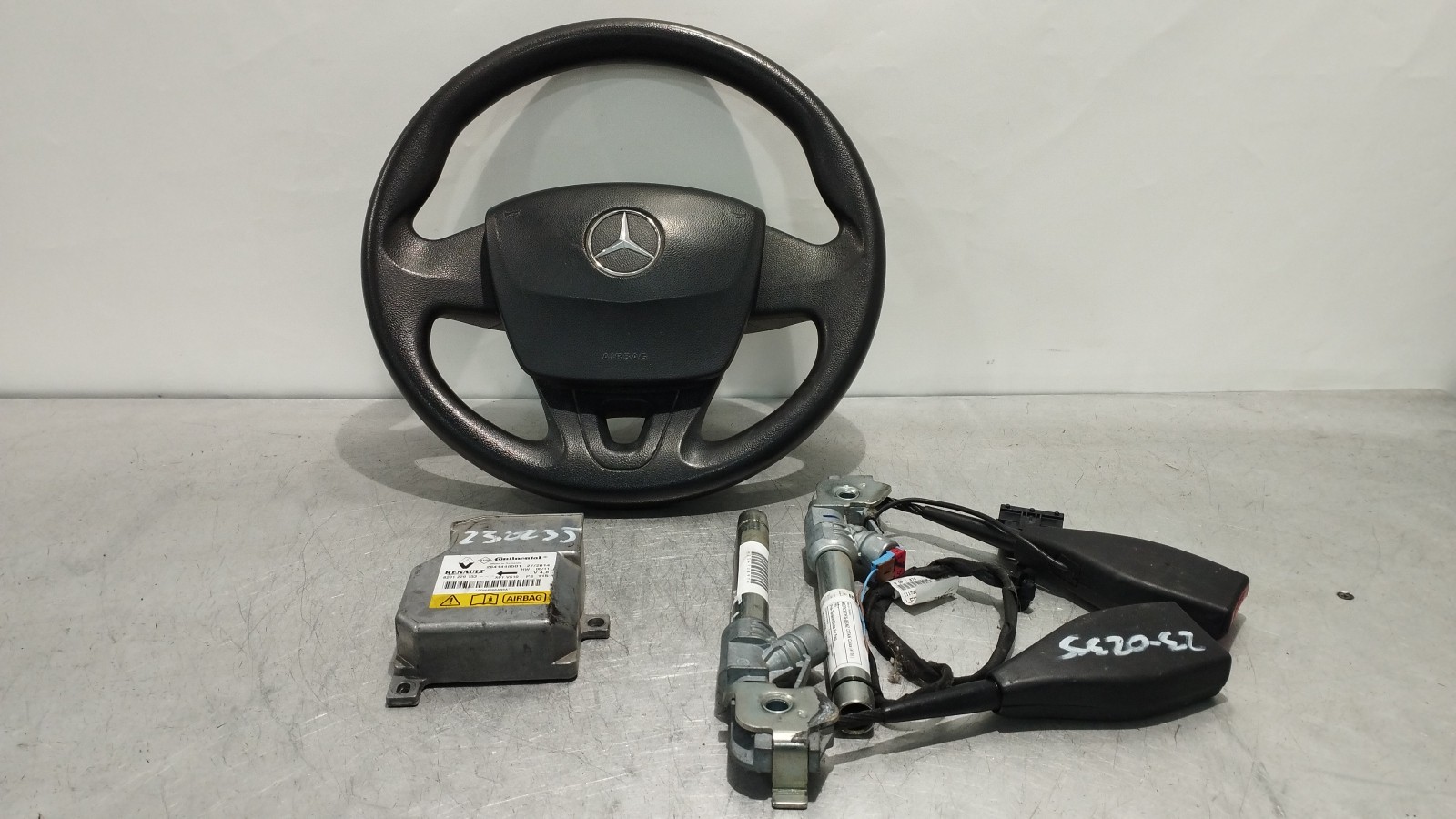 Kit Airbags MERCEDES-BENZ CITAN Caixa (415) | 12 - 
