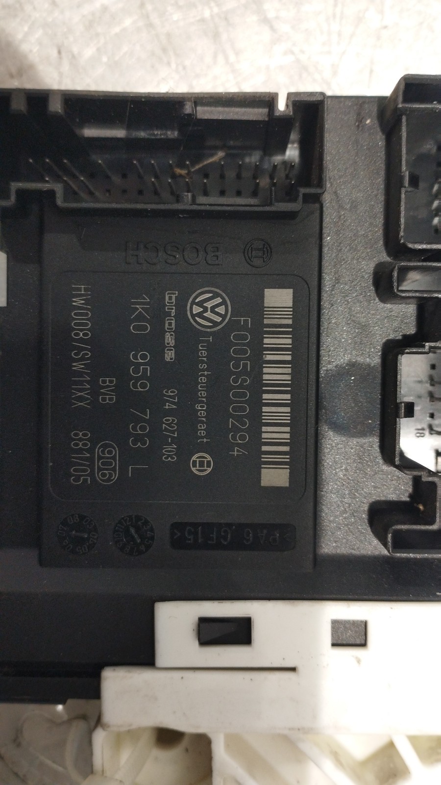 Motor eléctrico de la ventana delantera izquierda SEAT LEON (1P1) | 05 - 13 Imagem-3