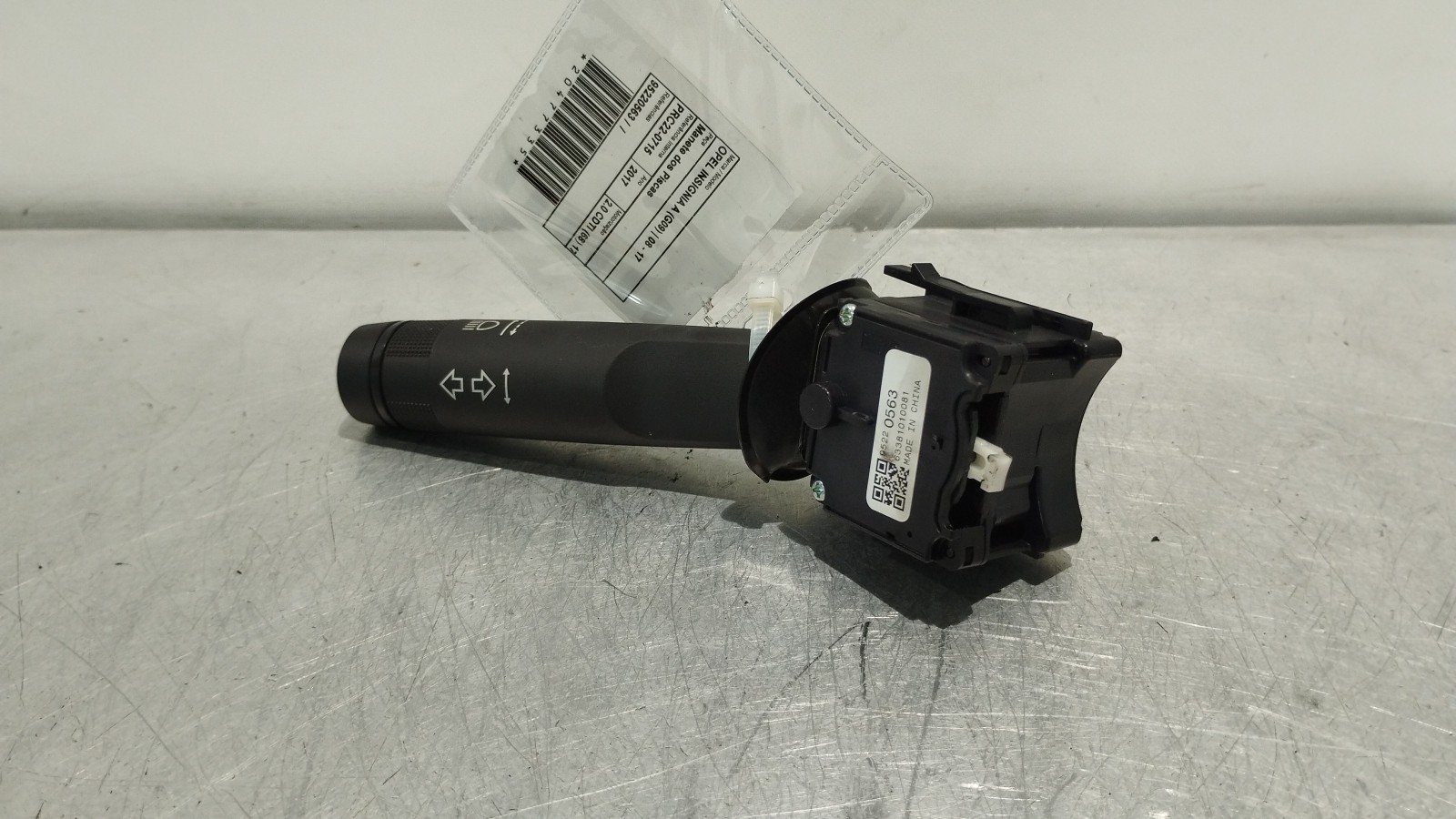 Indicator switch OPEL INSIGNIA A (G09) | 08 - 17