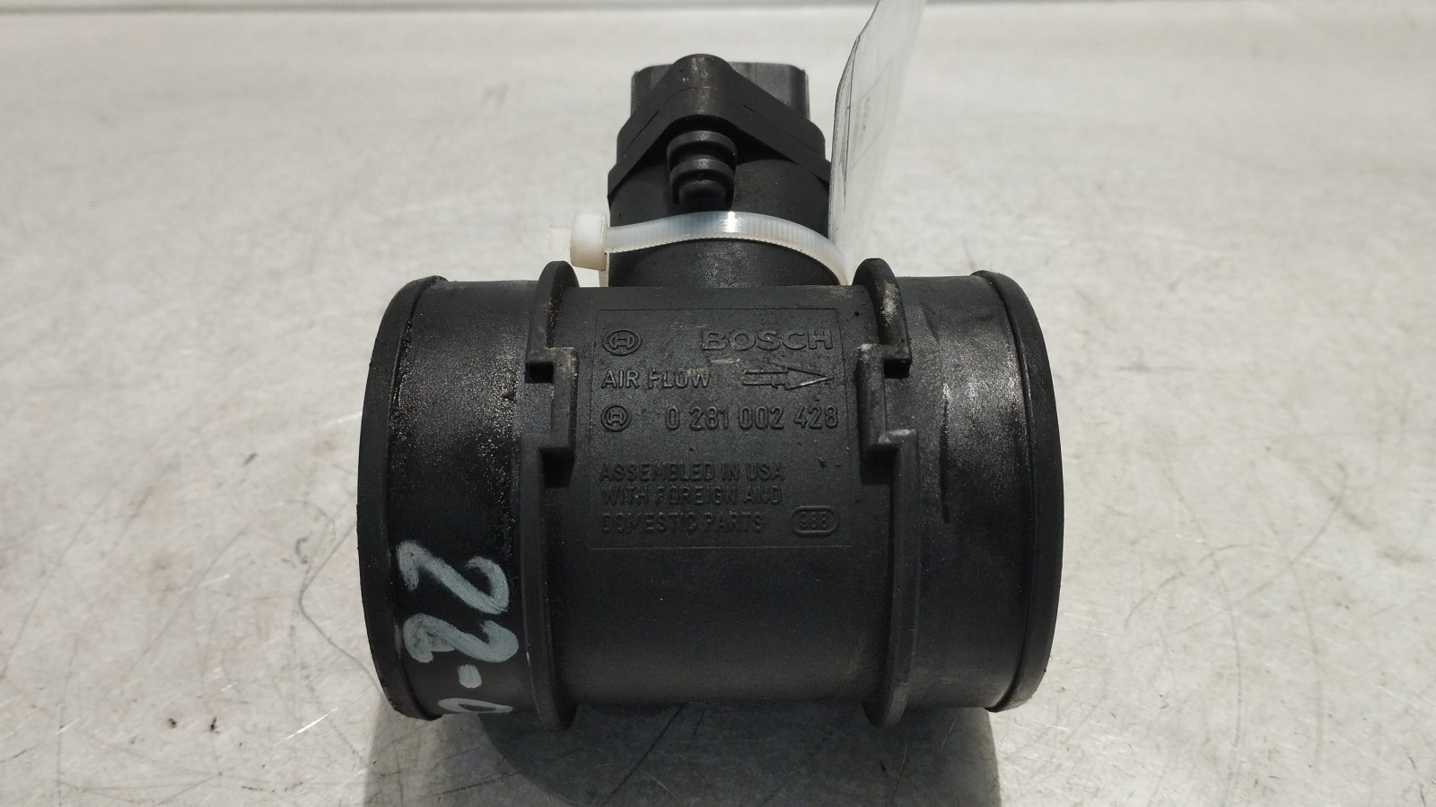 Mass air flow sensor OPEL ZAFIRA A Veículo multiuso (T98) | 99 - 05