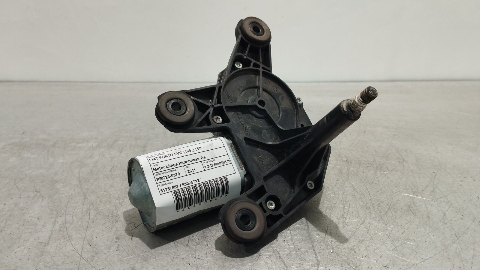 Rear wiper motor FIAT PUNTO EVO (199_) | 08 - 