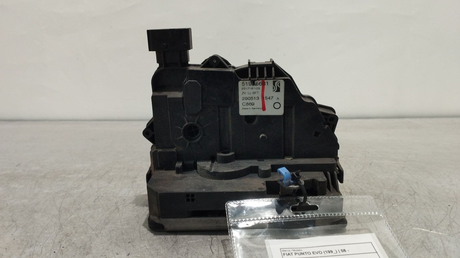 Front right lock FIAT PUNTO EVO (199_) | 08 - 