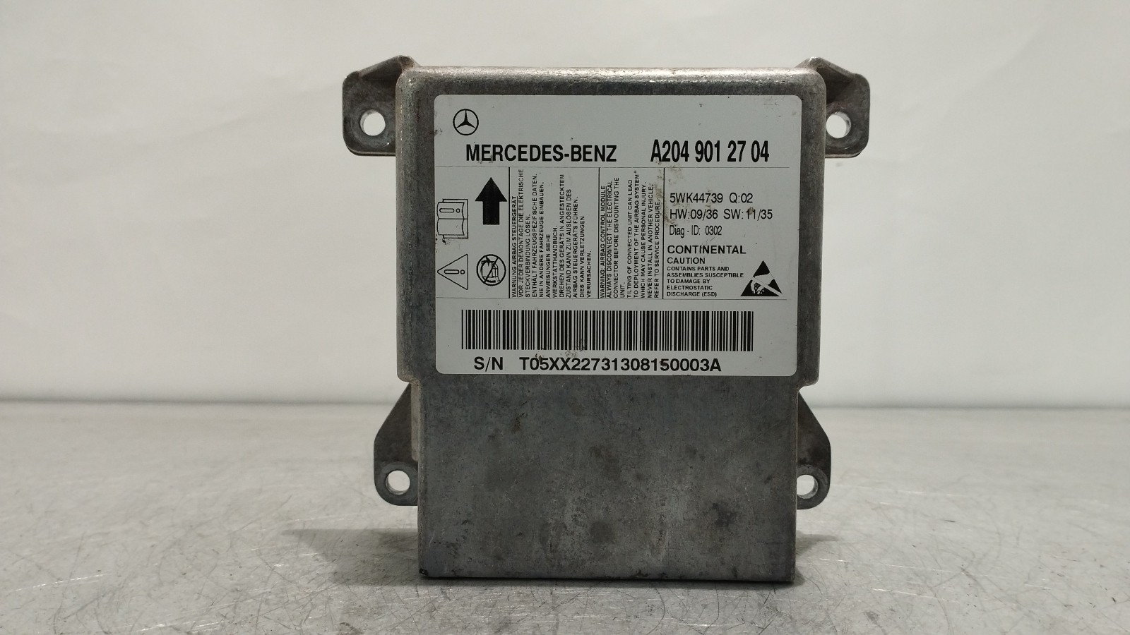 Kit Airbags MERCEDES-BENZ C-CLASS T-Model (S204) | 07 - 14 Imagem-3