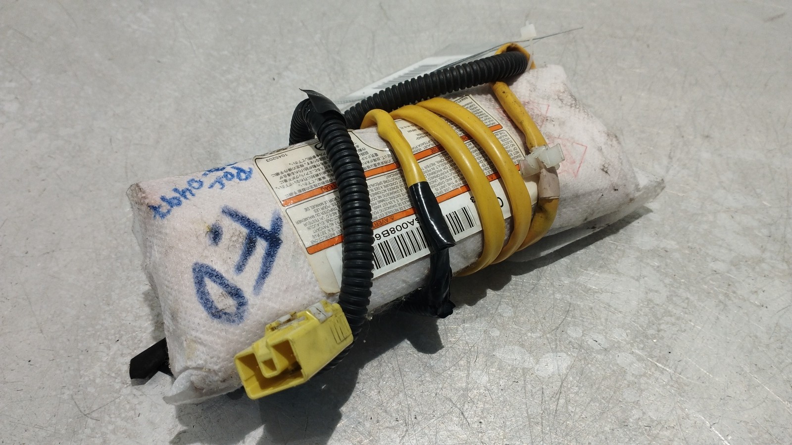 Airbag de siège droit passager  MAZDA 6 três volumes (GH) | 07 - 13