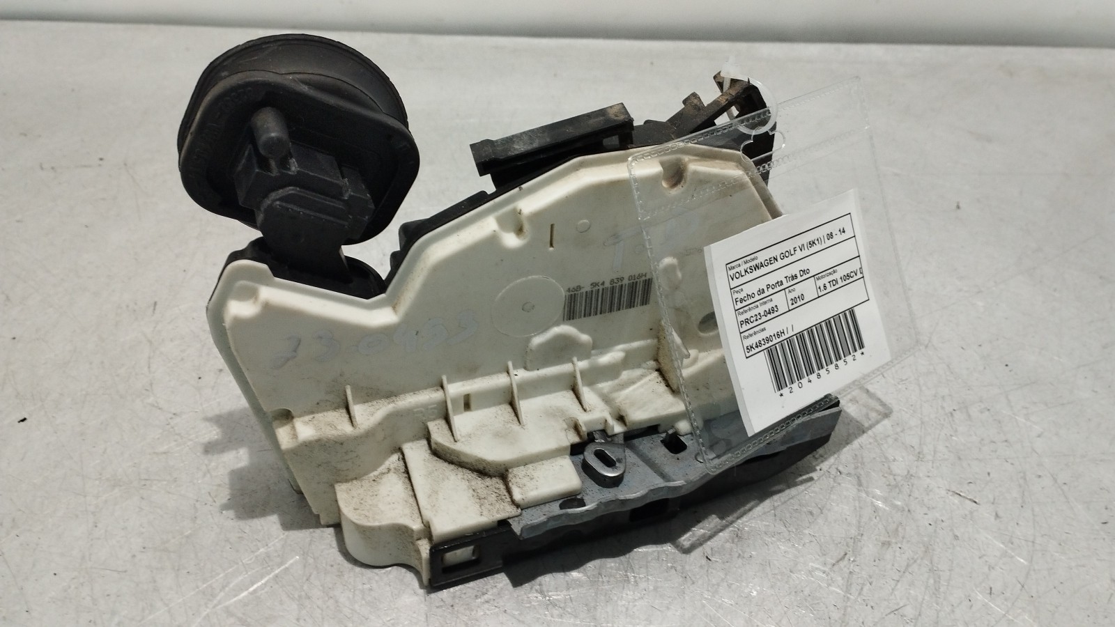 Serrure de porte arriere droite VOLKSWAGEN GOLF VI (5K1) | 08 - 14