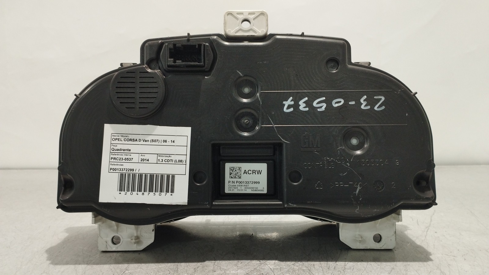 Cuadro instrumentos OPEL CORSA D Van (S07) | 06 - 14 Imagem-1