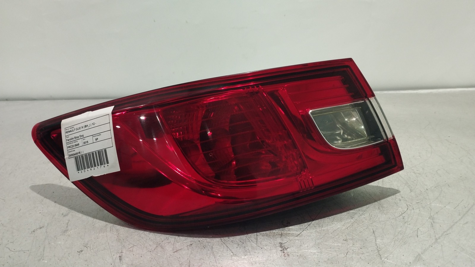Left Tail Light  RENAULT CLIO IV (BH_) | 12 - 