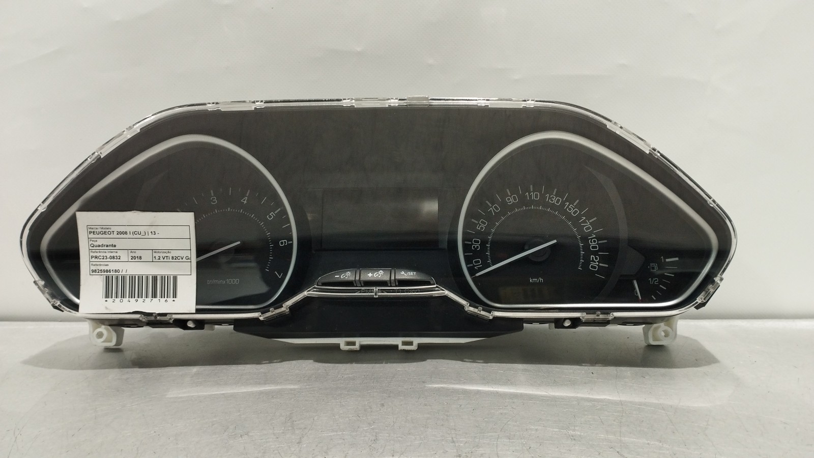 Quadrante PEUGEOT 2008 I (CU_) | 13 - 