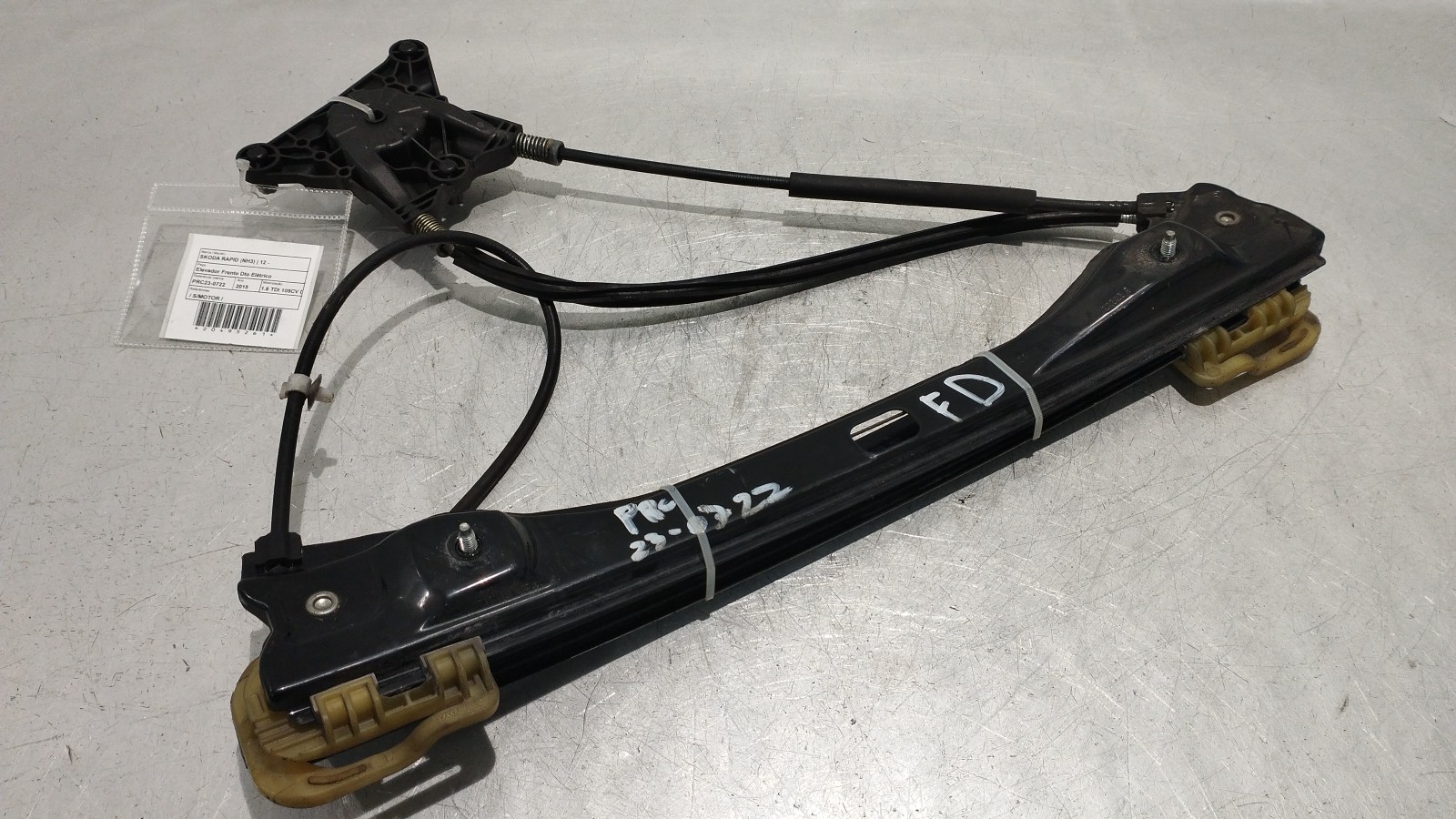 Front right electric window mechanism SKODA RAPID (NH3) | 12 - 