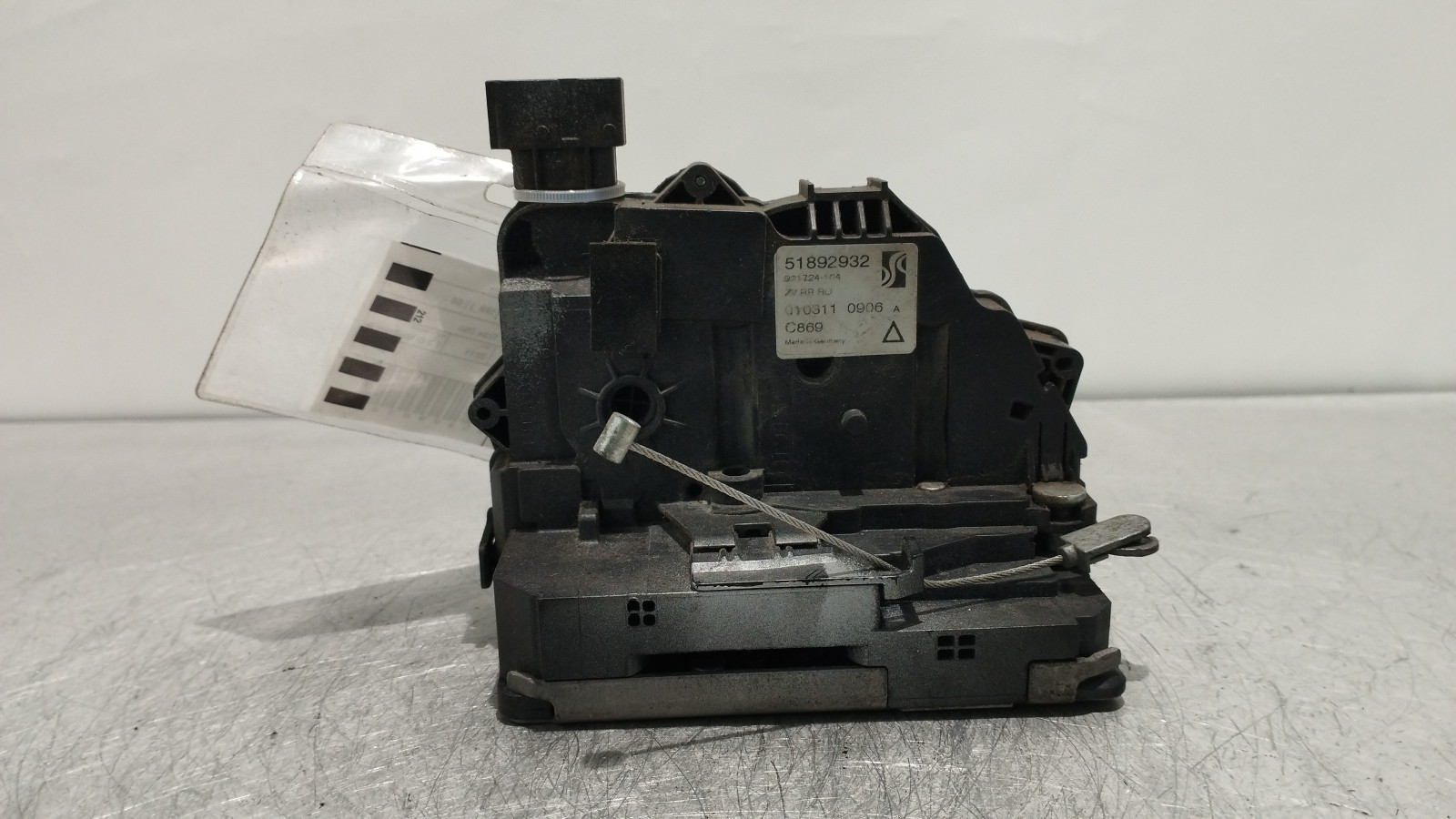 Rear right lock FIAT PUNTO EVO (199_) | 08 - 