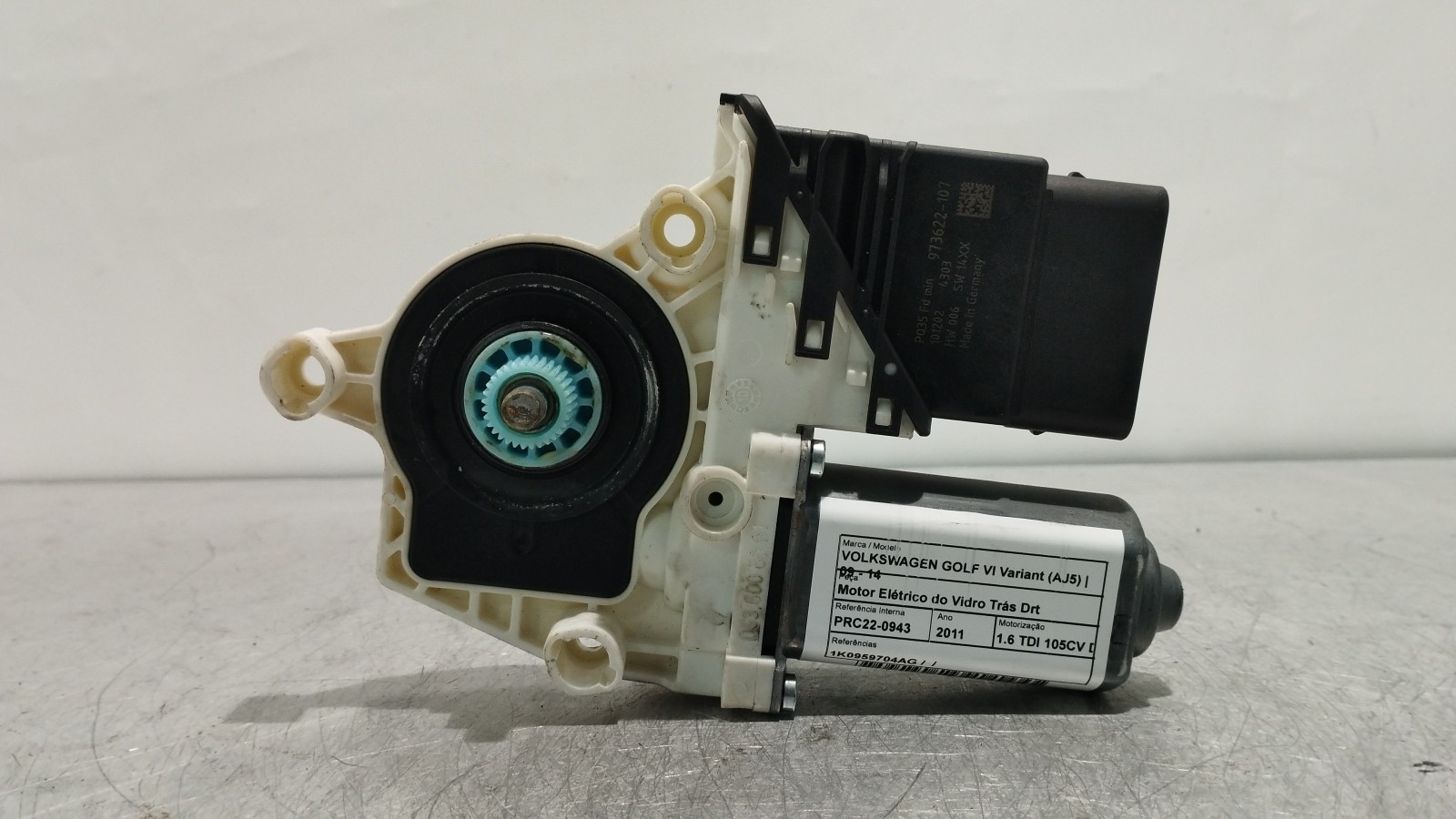 Motor Elétrico do Vidro Trás Drt VOLKSWAGEN GOLF VI Variant (AJ5) | 09 - 14