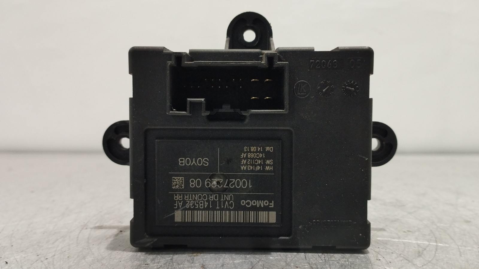 Módulo eléctrico de la ventana trasera izquierda FORD FIESTA VI (CB1, CCN) | 08 - 