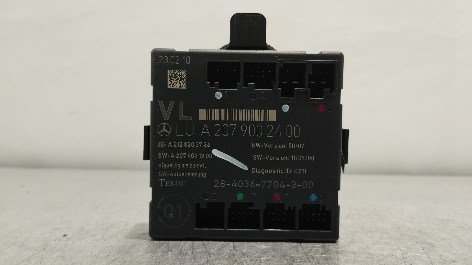 Module électrique de vitre avant gauche MERCEDES-BENZ E-CLASS Cabriolet (A207) | 10 - 16