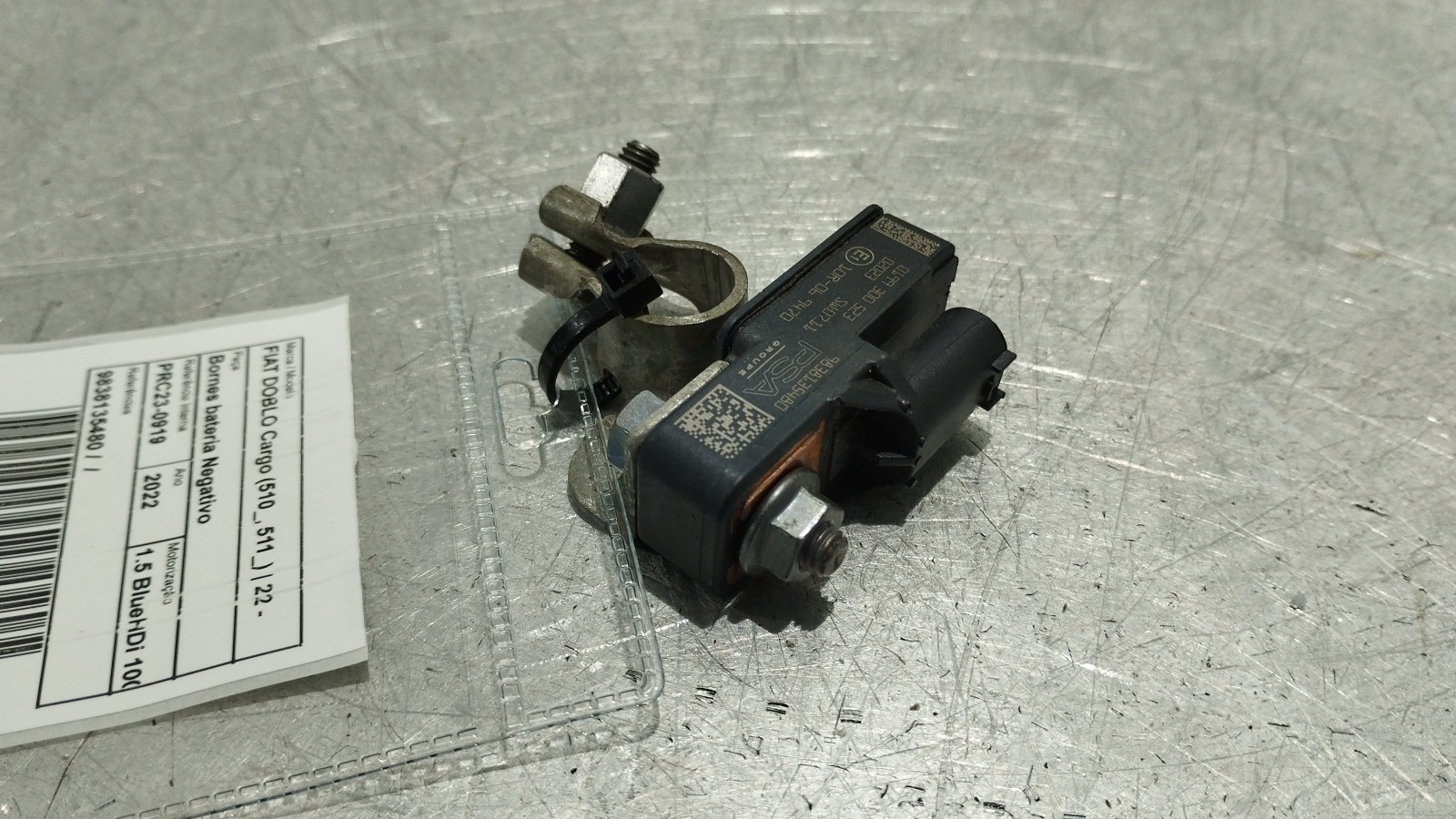 Negative battery terminal FIAT DOBLO Box Body/MPV (510_, 511_) Imagem-1