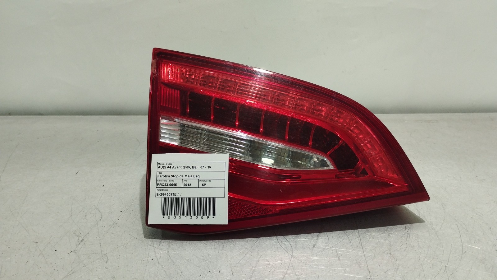 Farolim Stop da Mala Esq AUDI A4 Avant (8K5, B8) | 07 - 15