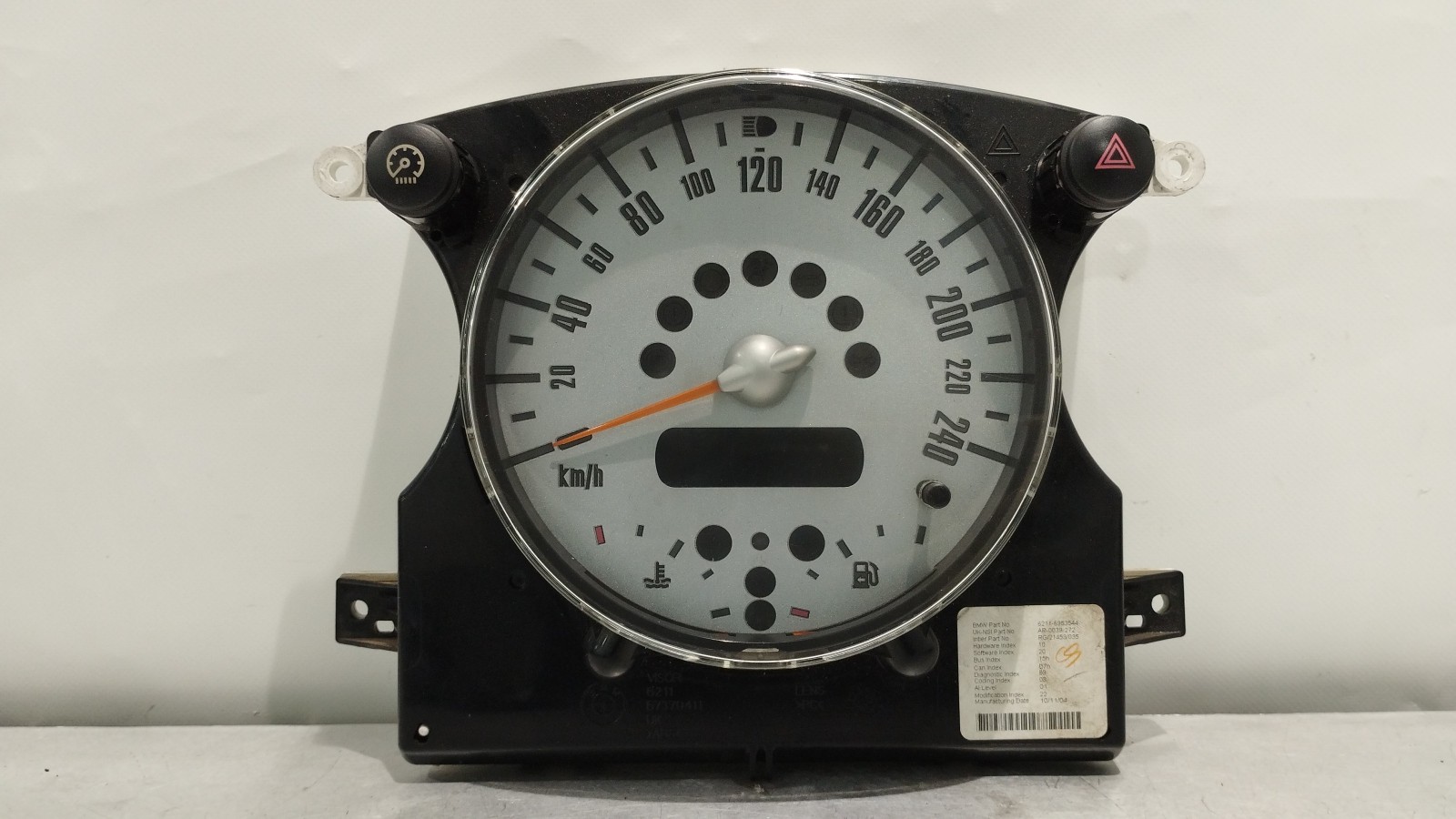 Compteur MINI MINI (R50, R53) | 01 - 06