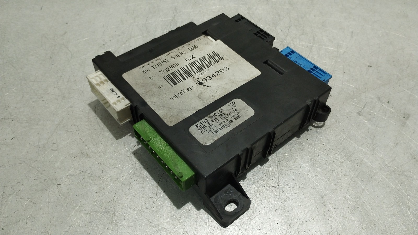 Module de confort du calculateur MINI MINI (R50, R53) | 01 - 06