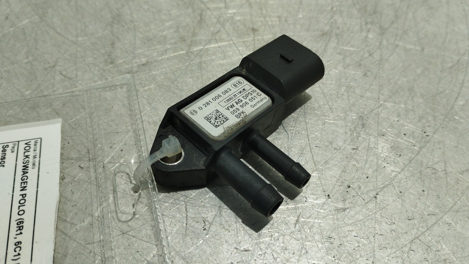 Sensor VOLKSWAGEN POLO (6R1, 6C1) | 09 - 