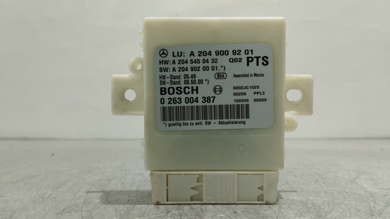 Module de capteur de stationnement MERCEDES-BENZ C-CLASS T-Model (S204) | 07 - 14