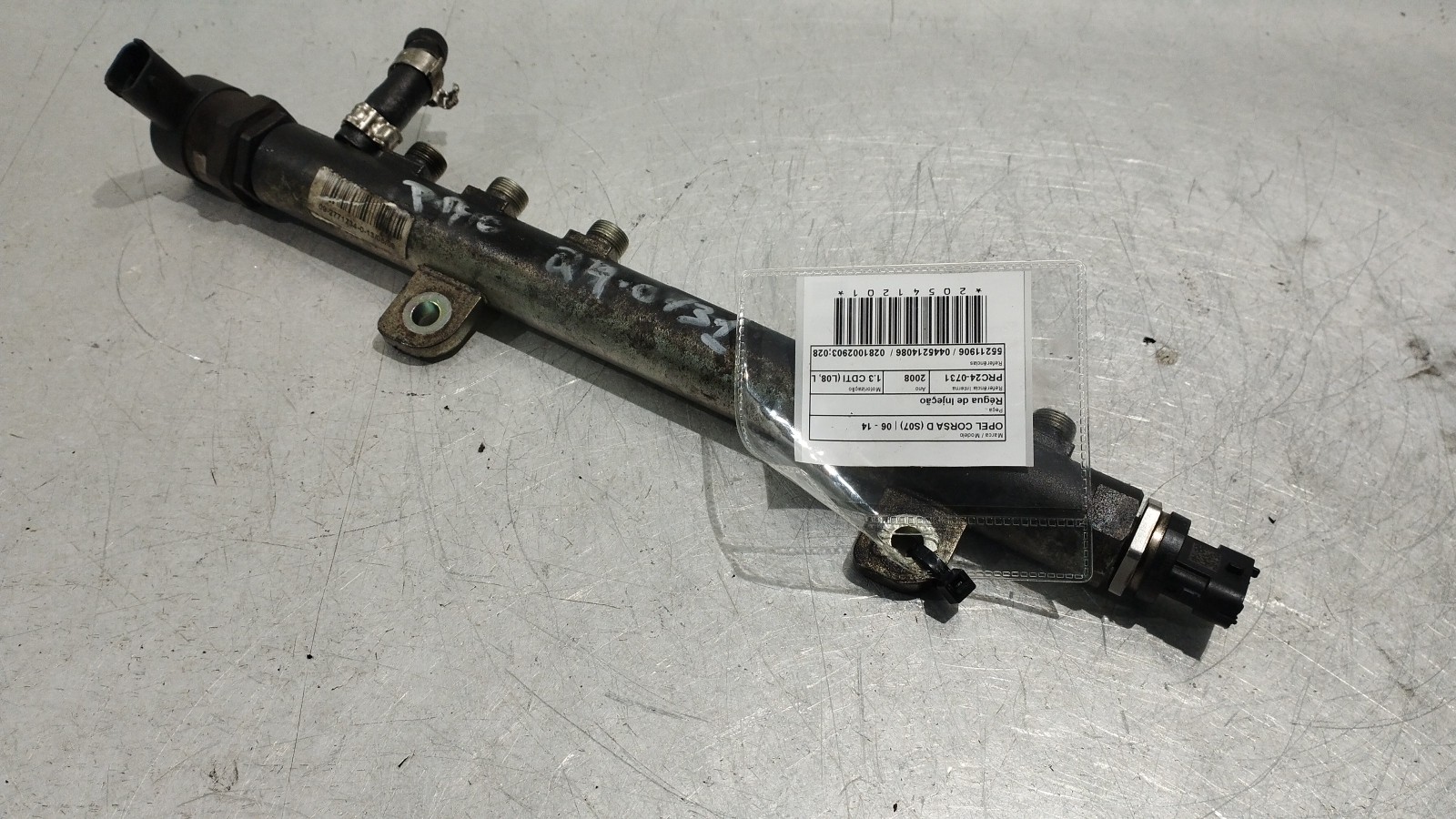 Régua de Injeção OPEL CORSA D (S07) | 06 - 14