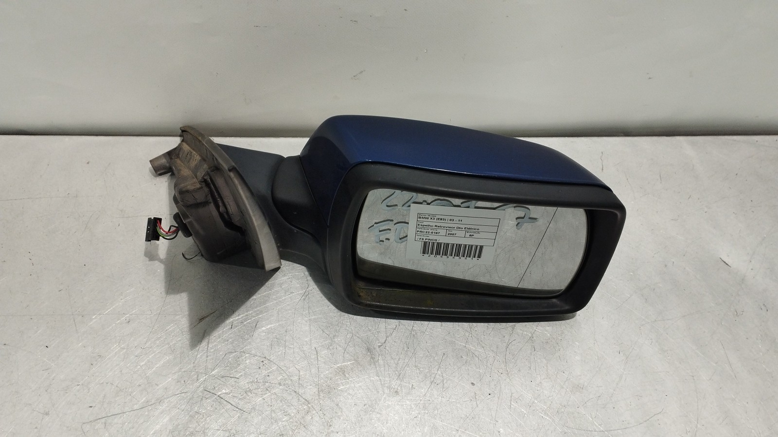 Electric Right Side Mirror BMW X3 (E83) | 03 - 11