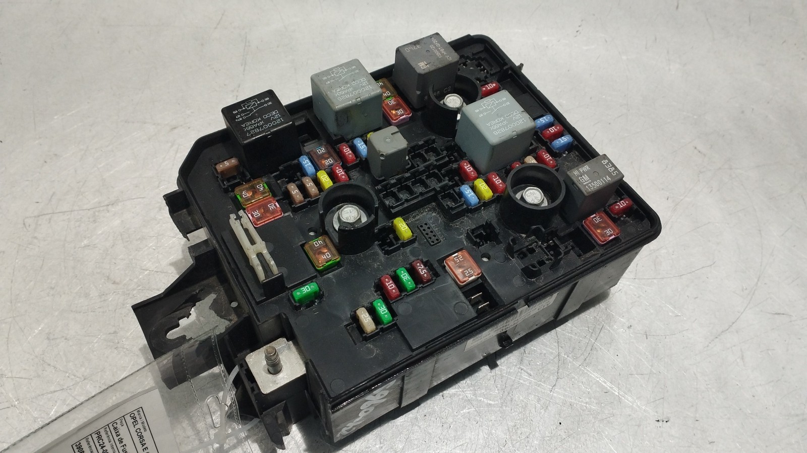Fuse box OPEL CORSA E (X15) | 14 - 