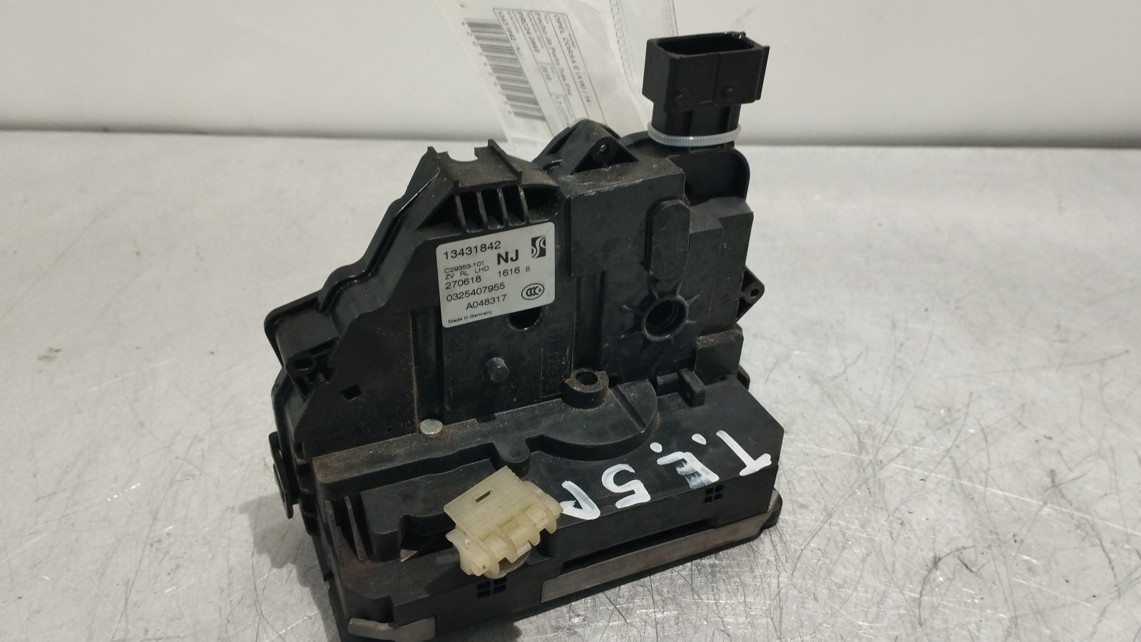 Rear left lock OPEL CORSA E (X15) | 14 - 