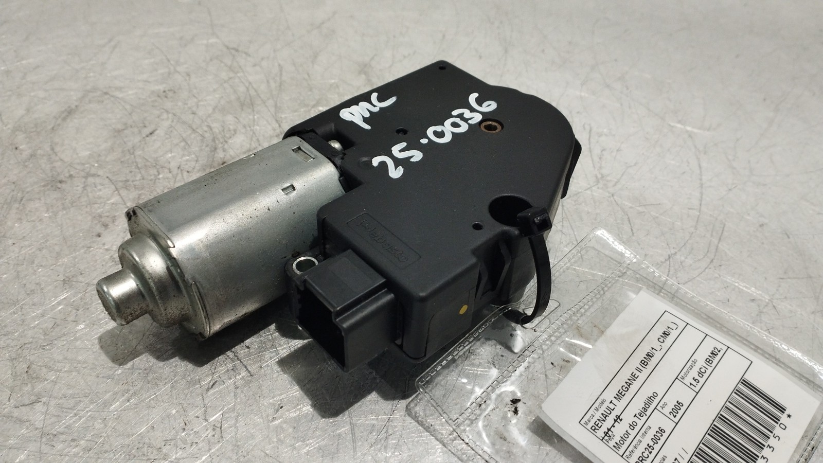 Motor do Tejadilho RENAULT MEGANE II (BM0/1_, CM0/1_) | 01 - 12