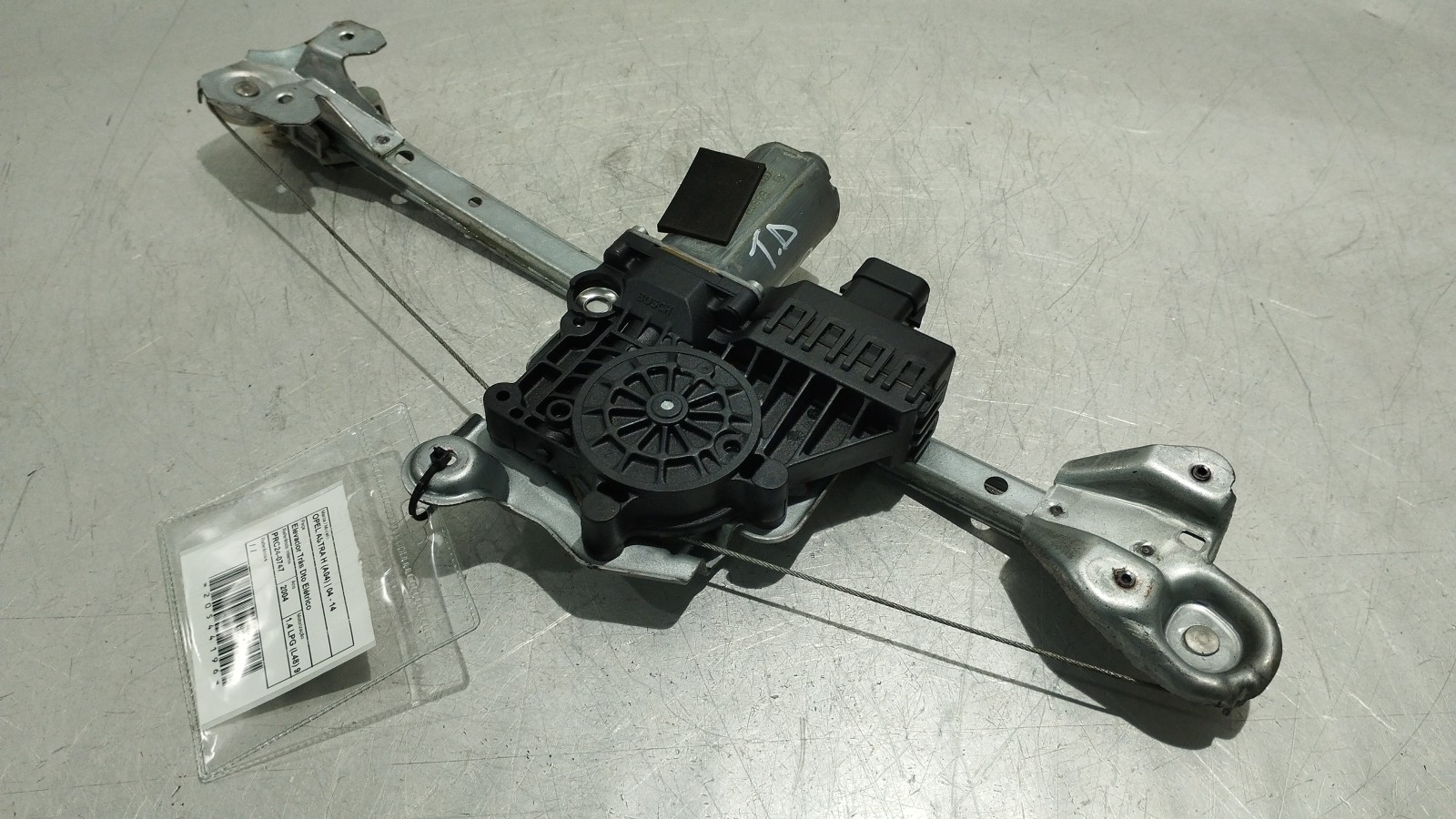 Elevalunas trasero derecho OPEL ASTRA H (A04) | 04 - 14