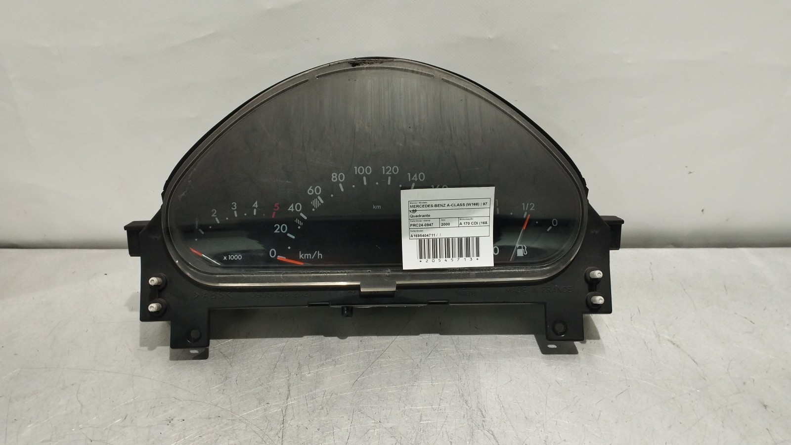 Compteur MERCEDES-BENZ A-CLASS (W168) | 97 - 05