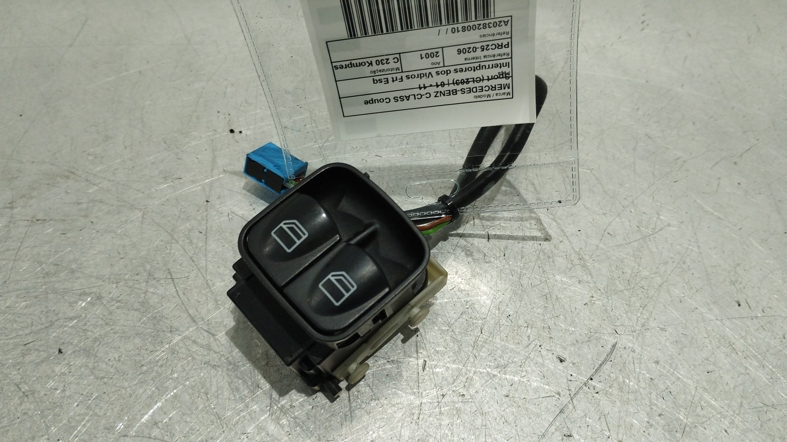 Interrupteur de vitre avant gauche MERCEDES-BENZ C-CLASS Coupe Sport (CL203) | 01 - 11