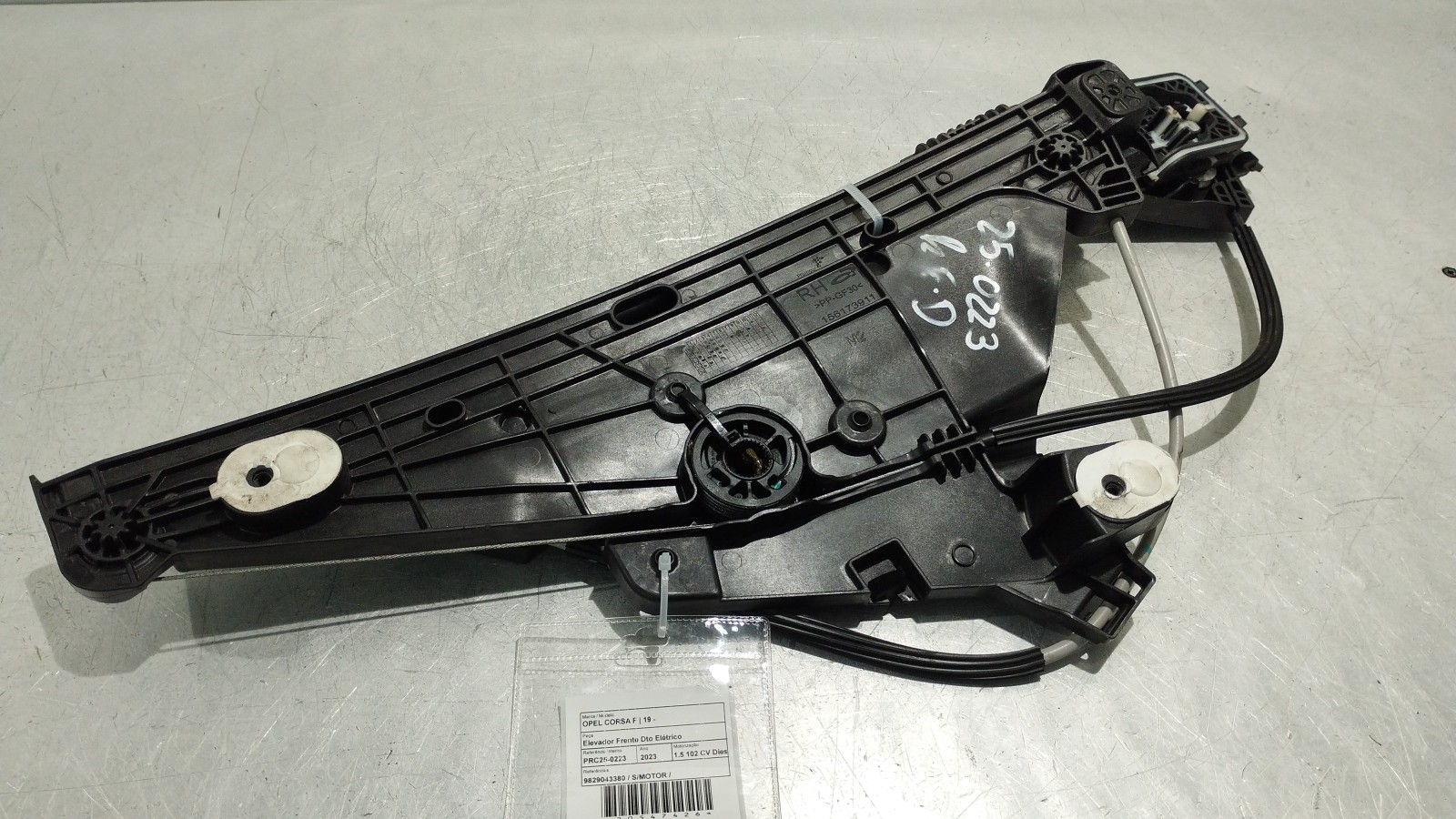 Front right electric window mechanism OPEL CORSA F | 19 - 