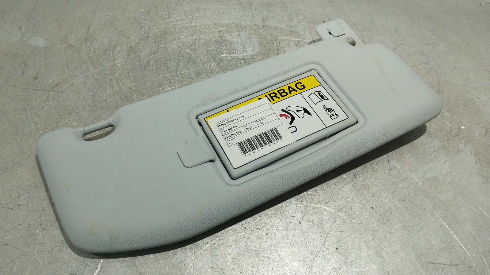 Right sun visor OPEL CORSA F | 19 - 