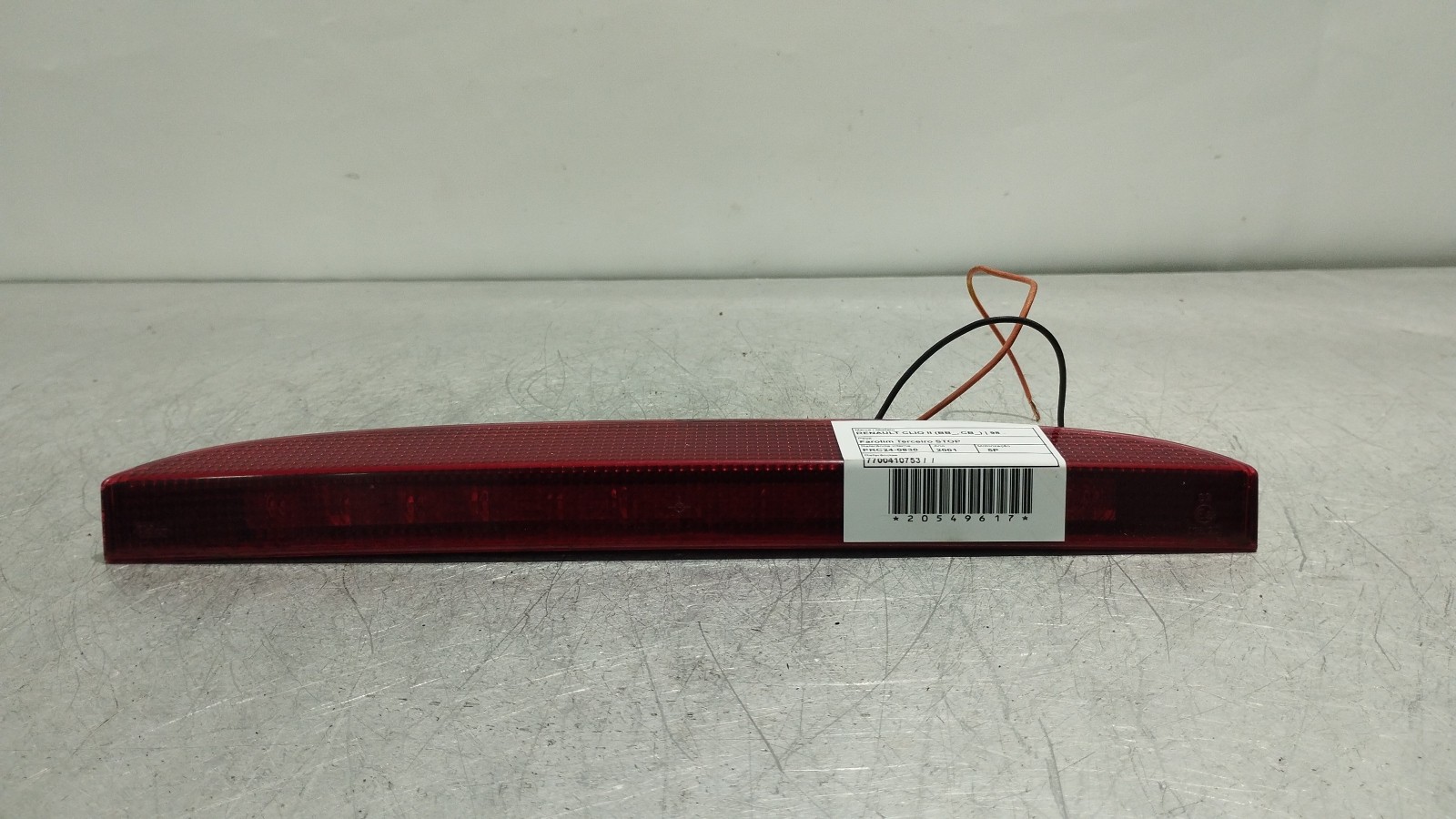 Third brake light RENAULT CLIO II (BB_, CB_) | 98 - 