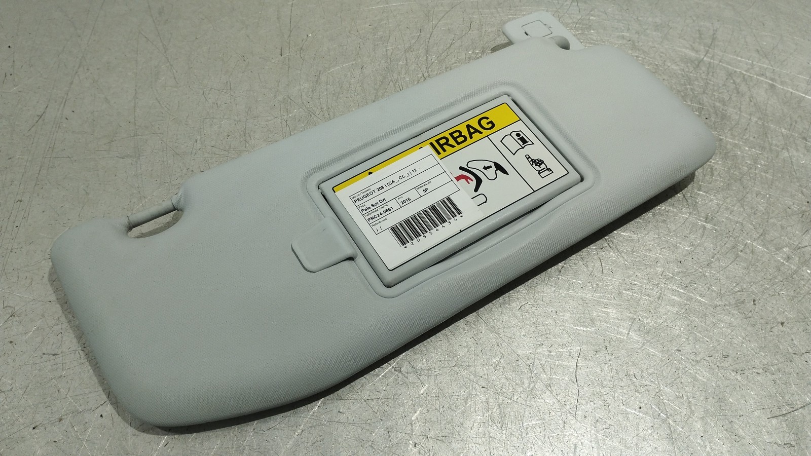 Pala Sol Drt PEUGEOT 208 I (CA_, CC_) | 12 - 