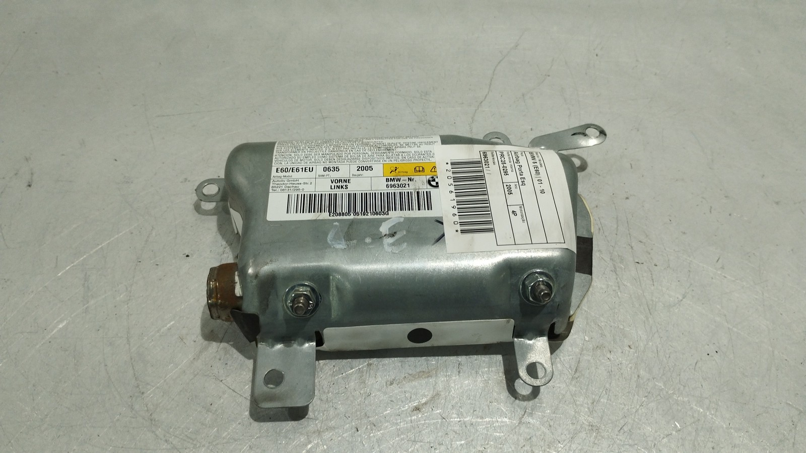 Airbag Porta Esq BMW 5 (E60) | 01 - 10