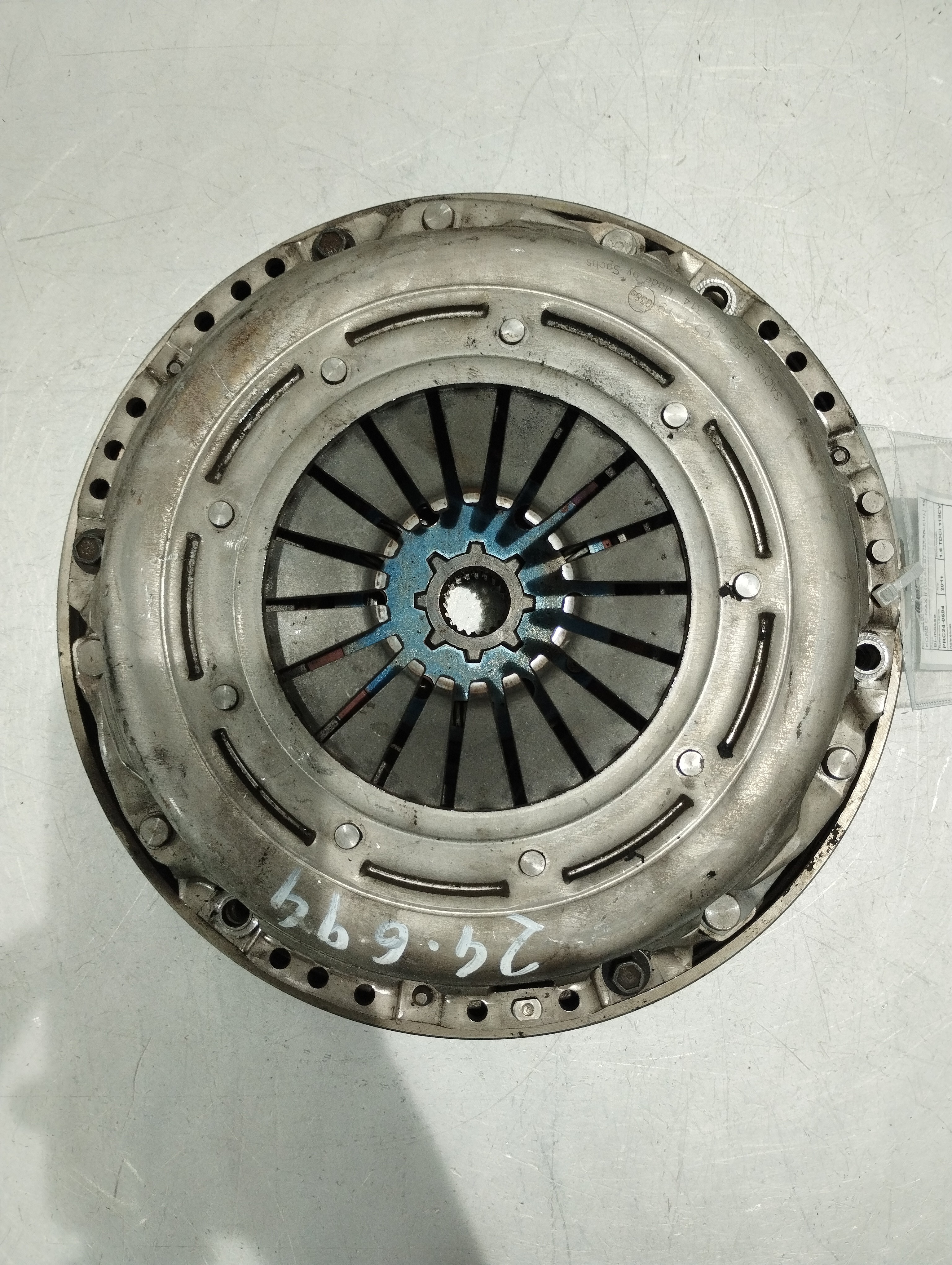Bi-massa FORD C-MAX II (DXA/CB7, DXA/CEU) | 10 - 