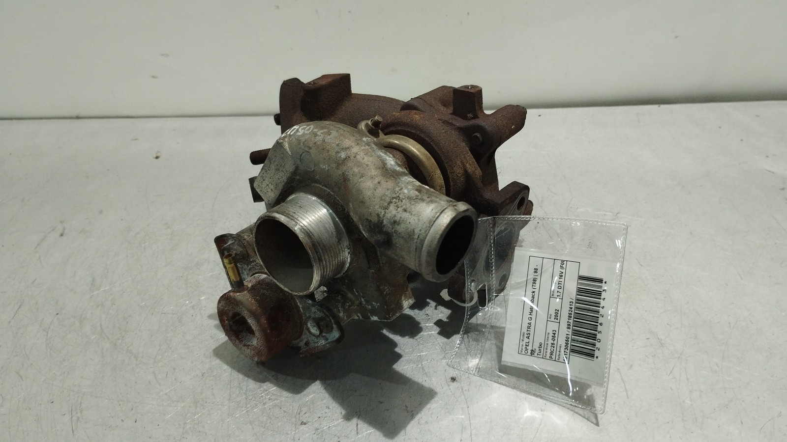 Turbocompresseur OPEL ASTRA G Hatchback (T98) | 98 - 09