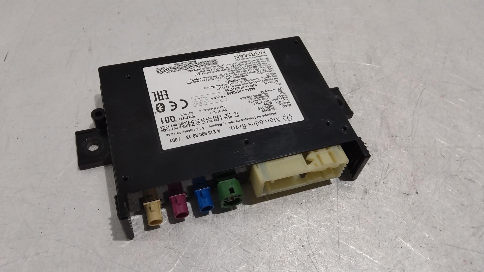 Module Bluetooth  MERCEDES-BENZ B-CLASS (W246, W242) | 11 - 18