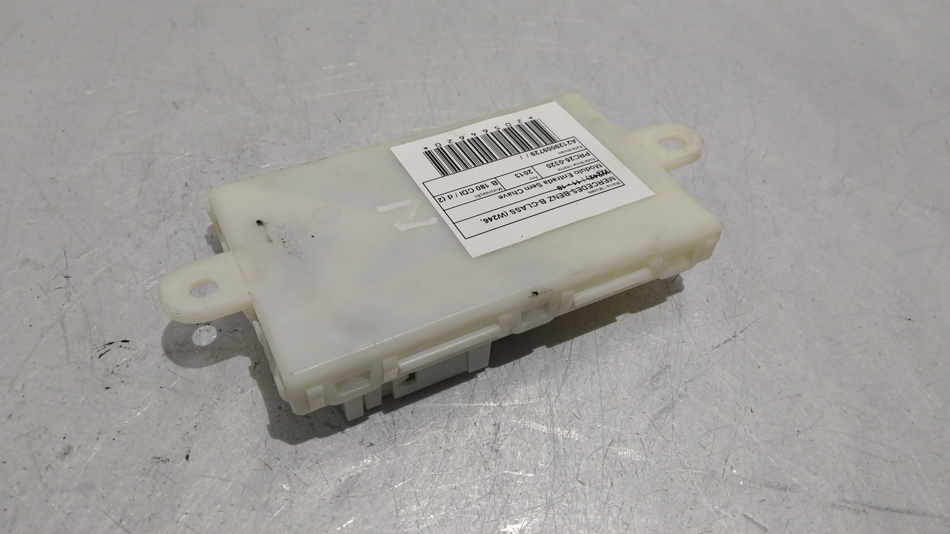 Módulo Entrada Sem Chave MERCEDES-BENZ B-CLASS (W246, W242) | 11 - 18 Imagem-2