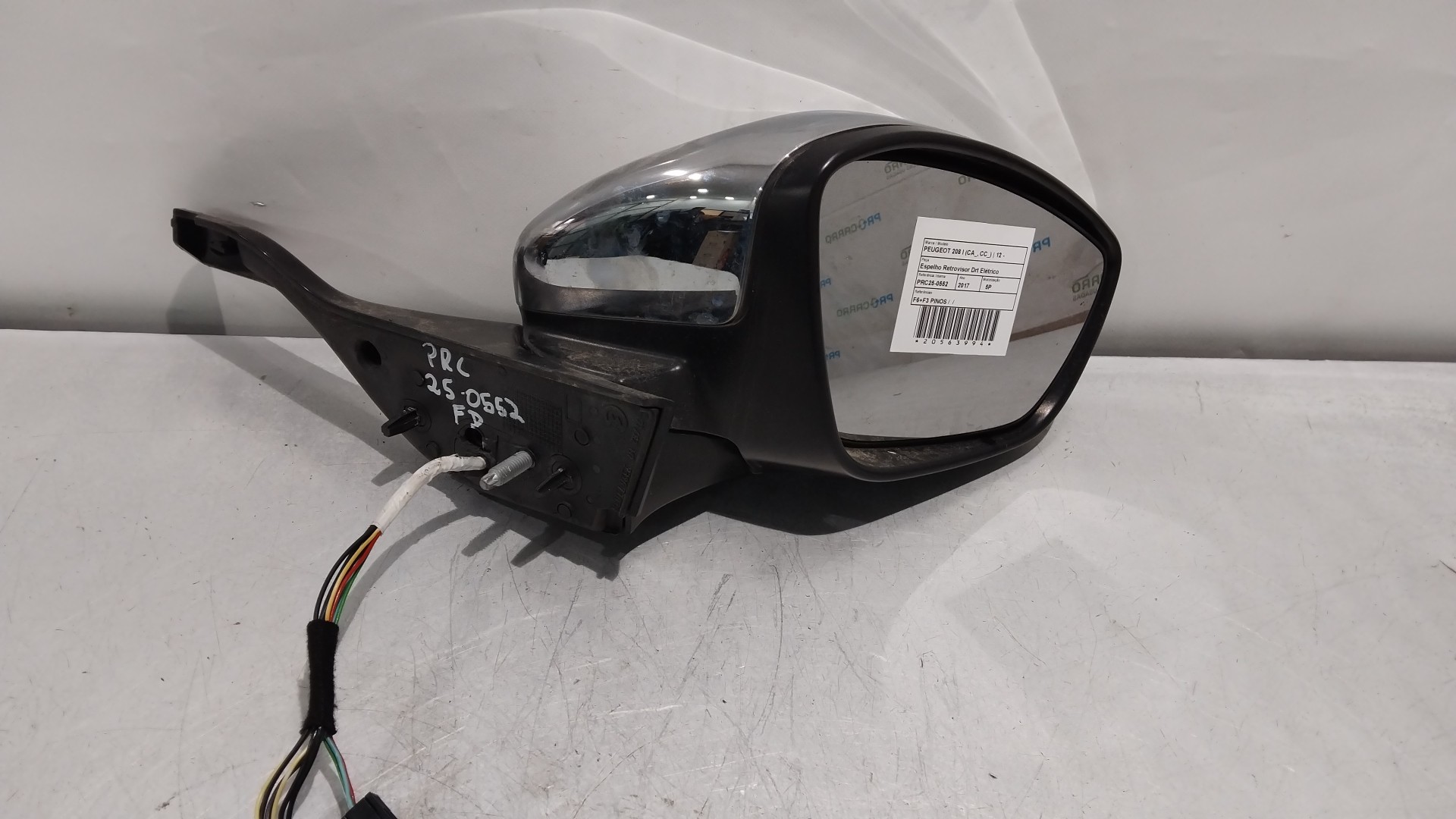 Electric Right Side Mirror PEUGEOT 208 I (CA_, CC_) | 12 -  Imagem-0