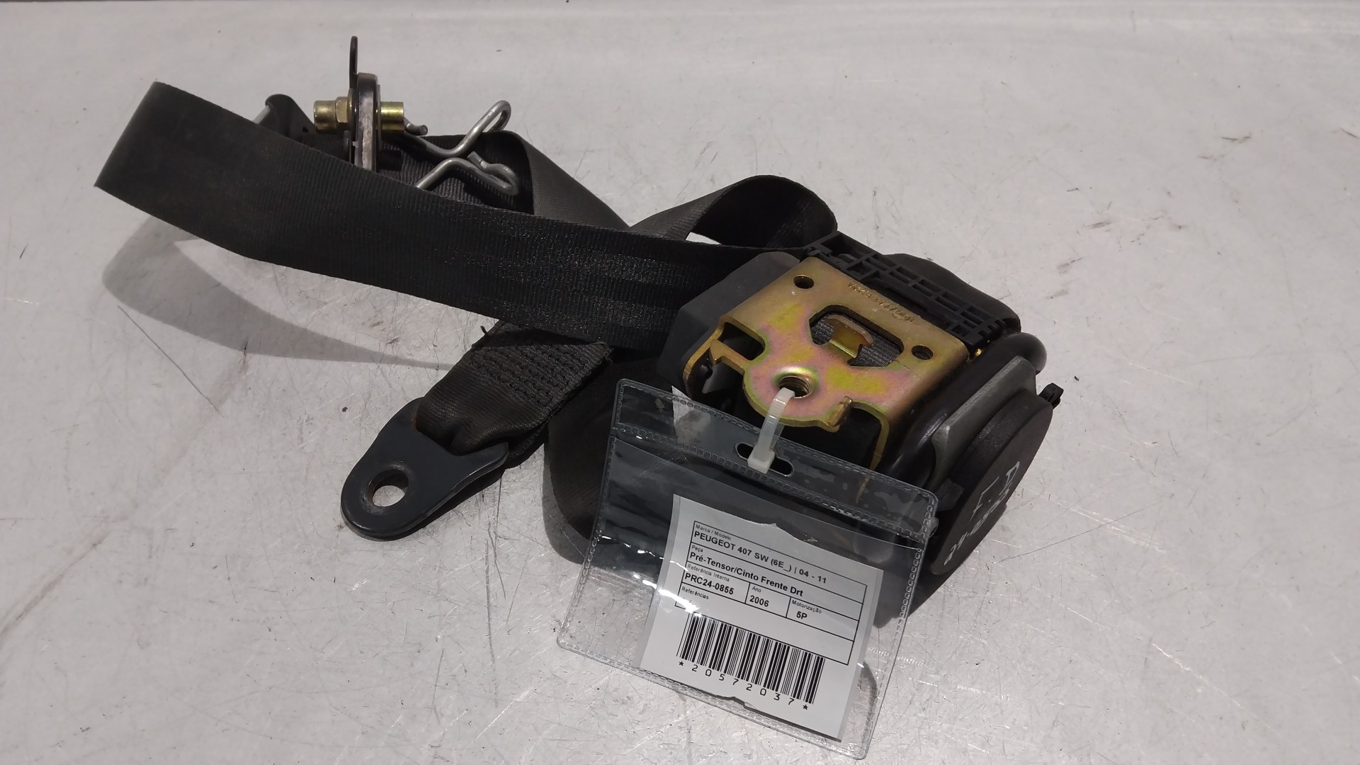Pré-Tensor/Cinto Frente Drt PEUGEOT 407 SW (6E_) | 04 - 11