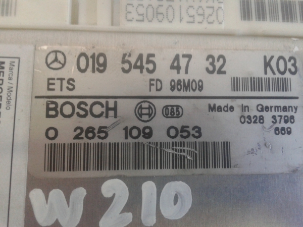 Calculateur ABS MERCEDES-BENZ E-CLASS (W210) | 95 - 03
