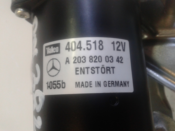 Front wiper motor MERCEDES-BENZ C-CLASS Coupe Sport (CL203) | 01 - 11