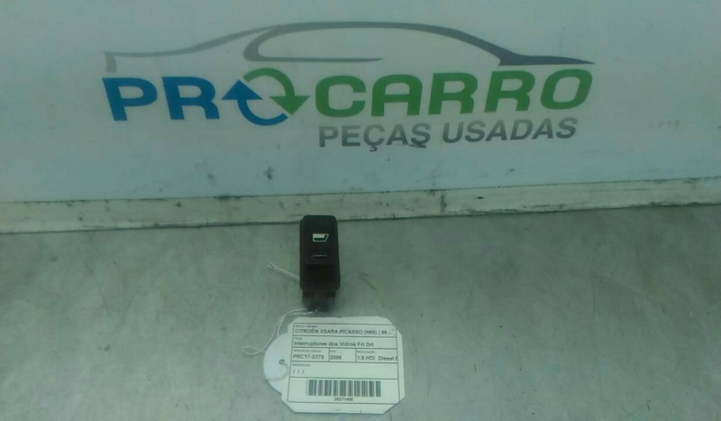 Interruptores dos Vidros Frt Drt (20271400).