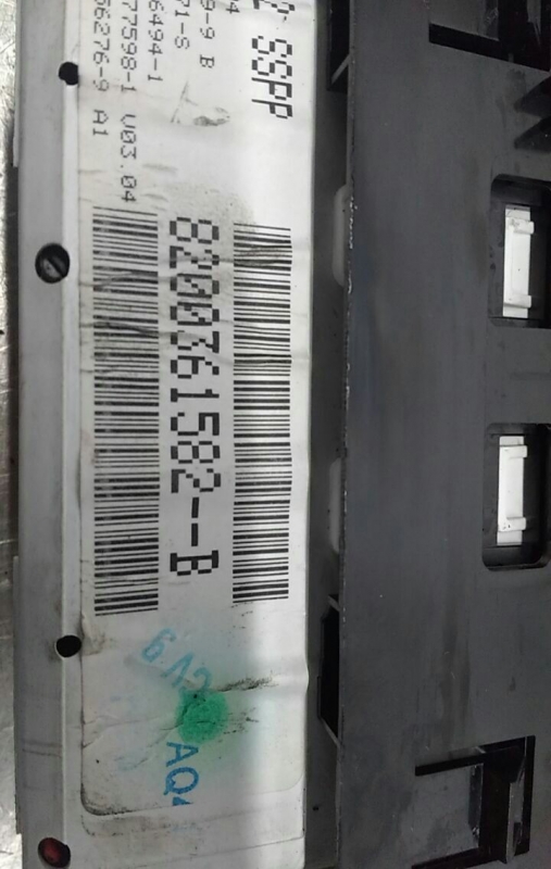 Pantalla multifuncion RENAULT LAGUNA II (BG0/1_) | 01 - 07 Imagem-1