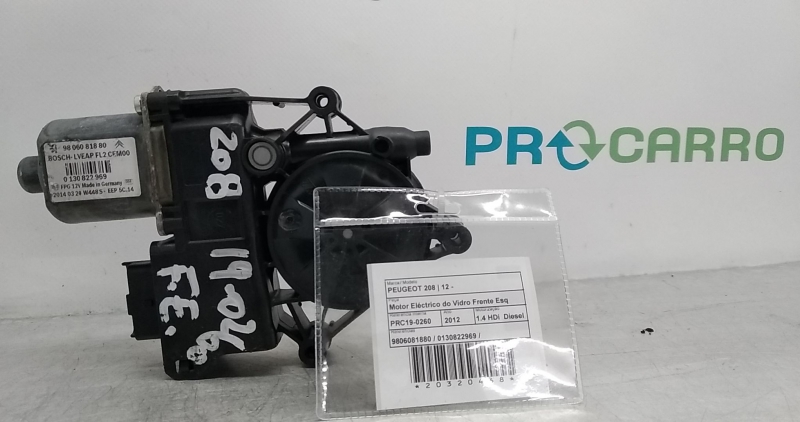 Moteur électrique de vitre avant gauche PEUGEOT 208 I (CA_, CC_) | 12 -  Imagem-0