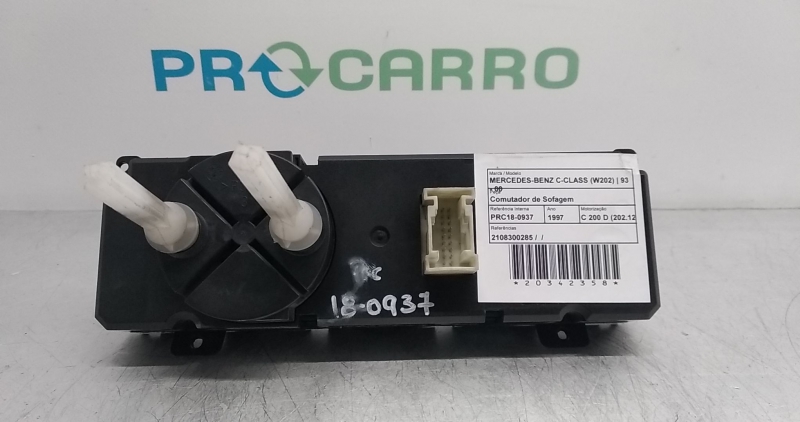 Climate control MERCEDES-BENZ C-CLASS (W202) | 93 - 00 Imagem-1