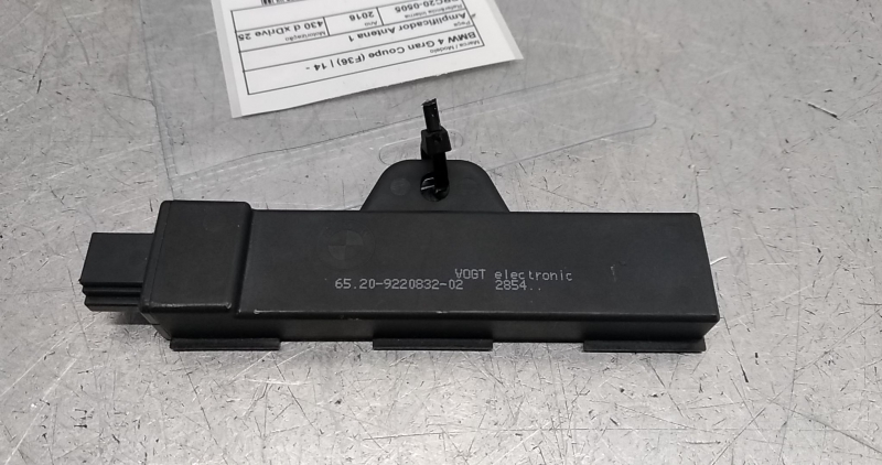 Antenna amplifier BMW 4 Gran Coupe (F36) | 14 - 